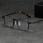 Eran Pure Titanium Square Eyewear