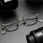 Luminary Pure Titanium Square Retro Frame